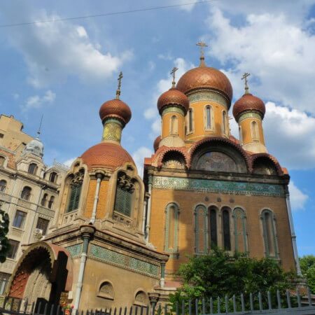 La iglesia rusa de Bucarest