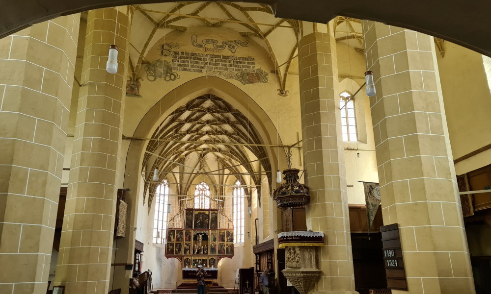 fotos interior Iglesia fortificada de Biertan