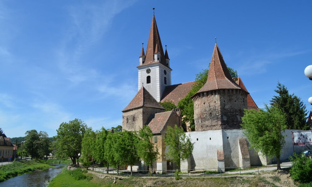 iglesia fortificada en transilvania