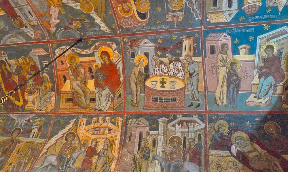 El monasterio de Humor, Bucovina, Rumania