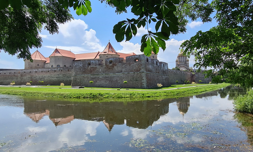 La ciudadela de Fagaras Transilvania