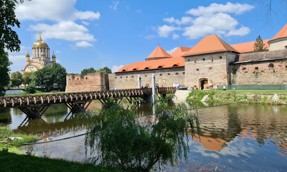 La ciudadela de Fagaras Transilvania