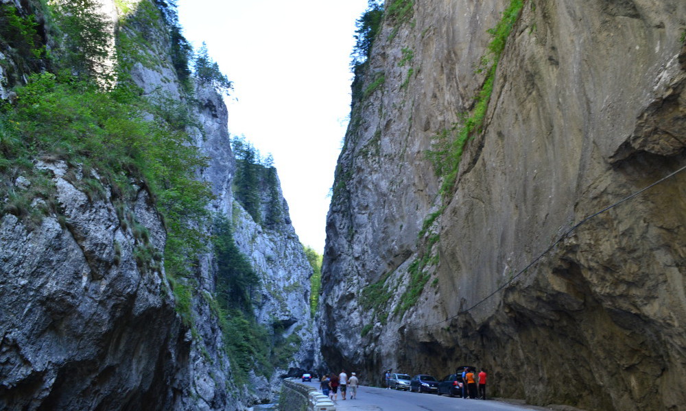 Las impresionantes Gargantas de Bicaz